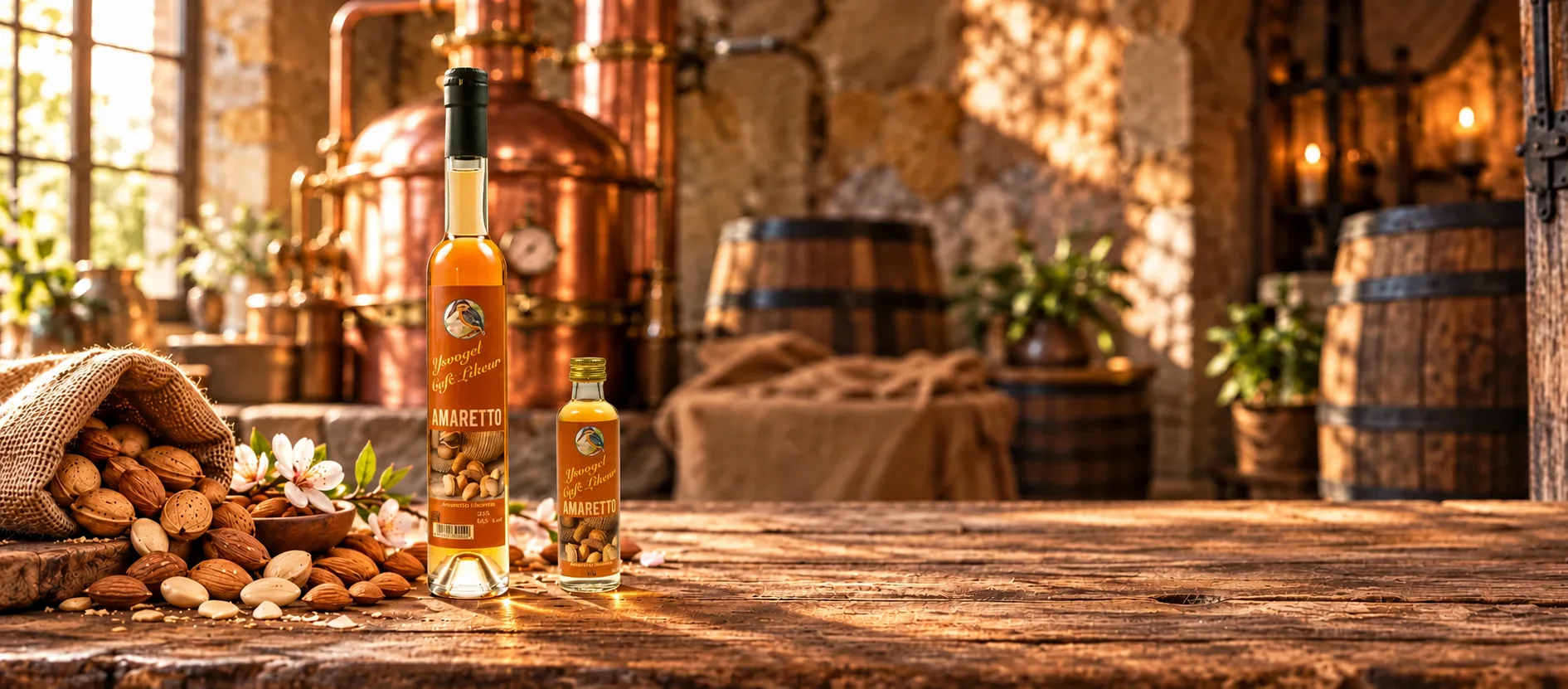Cafe Likeur Amaretto | De IJsvogel