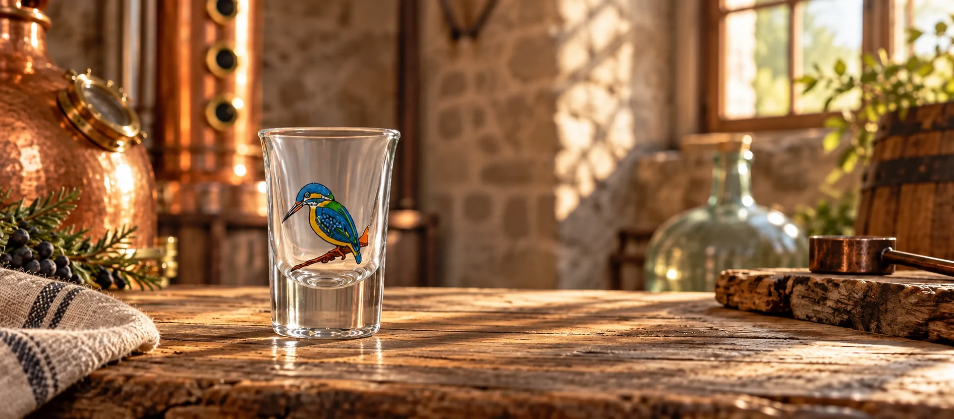 IJsvogel borrelglas 3,5 cl | De IJsvogel